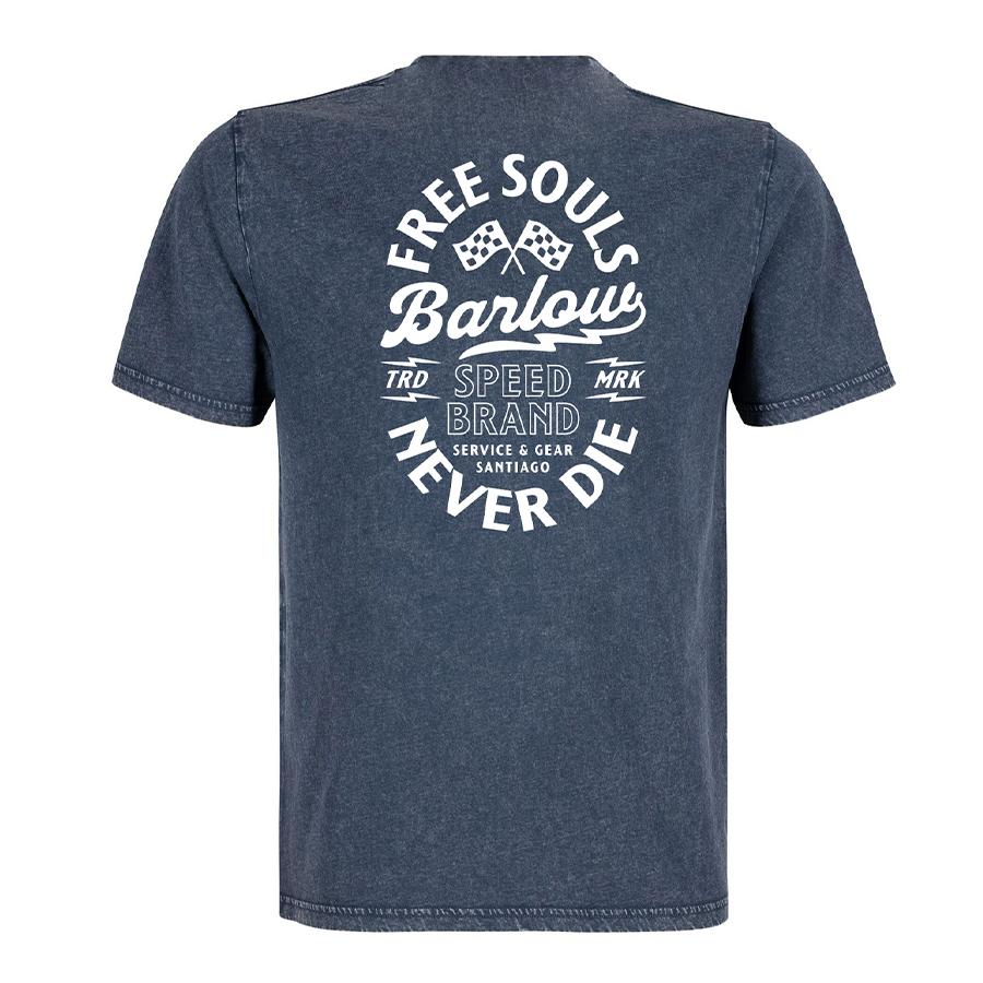 POLERA ACID WASH AZUL